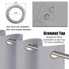 GAIFNAG Blackout Curtain 180 x 100 cm, Gray view 4