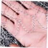 HONMEET Handwoven Steel Fishing Net Head with Durable, Sturdy Mesh for Outdoor Fishing and Fish Ponds view 3