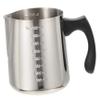 1000 ml Stainless Steel Milk Frothing Pitcher with Handle and Spout view 1