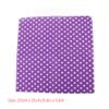 HAOHIZE 7-Piece Cotton Fabric Bundle, Purple view 2