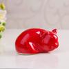 3-Piece Ceramic Pig Ornaments, Decorative Collectible Sculptures view 2