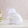 3-Piece Ceramic Pig Ornaments, Decorative Collectible Sculptures view 3