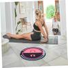 HONMEET Non-Slip Round Silicone Jump Rope Mat with Technofleece, Portable Multifunctional Training Pad for Home Exercise and Training view 3