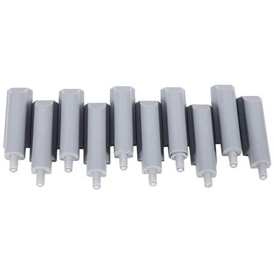 TOPINCN 10-Piece ABS Hinges for Cabinet Doors and Drawers, Soft-Close Buffers