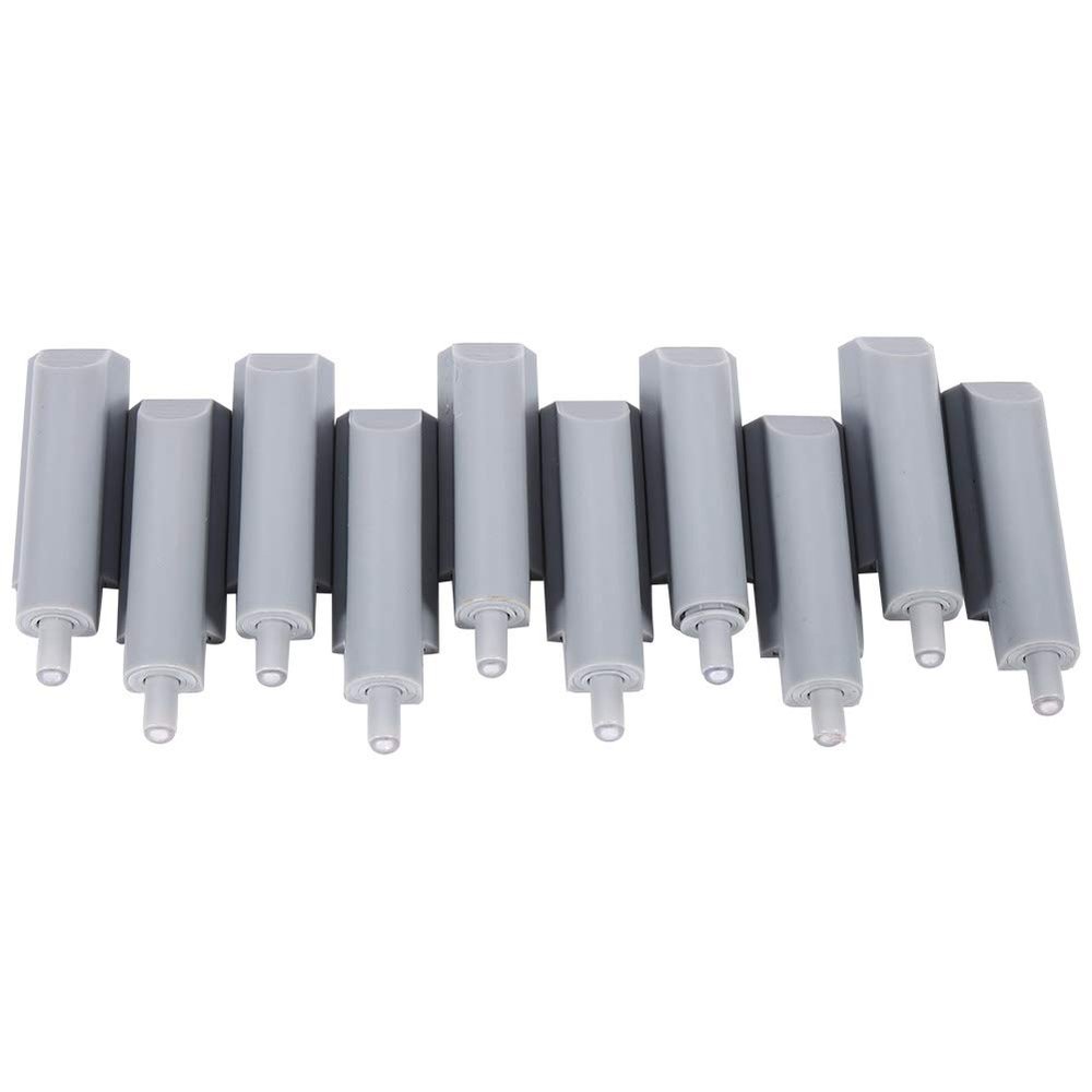 TOPINCN 10-Piece ABS Hinges for Cabinet Doors and Drawers, Soft-Close Buffers