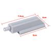 TOPINCN 10-Piece ABS Hinges for Cabinet Doors and Drawers, Soft-Close Buffers view 2