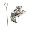 HAPINARY Pet Ash Pendant, Stainless Steel Cremation Urn with Funnel and Needle view 1
