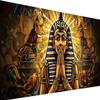 5D Diamond Painting Egyptian Pharaoh Pyramid, 80 x 160 cm, DIY Wall Decor view 1