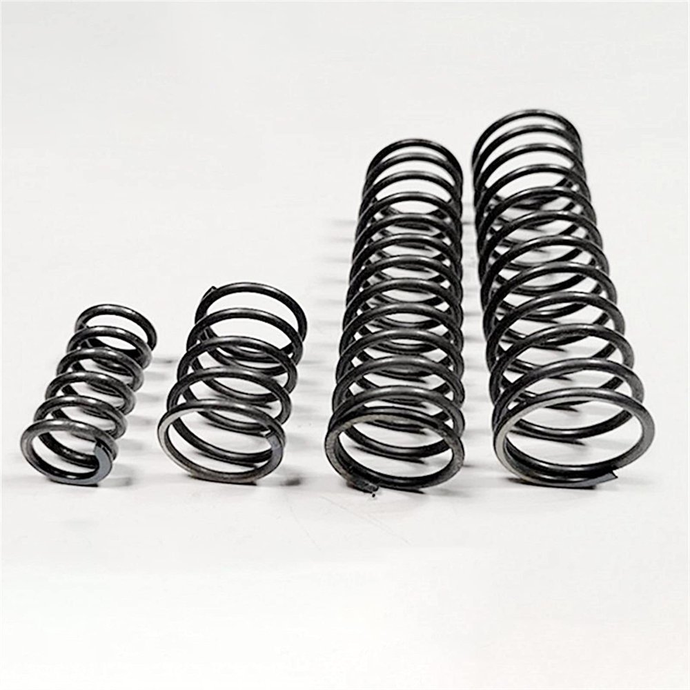 JNMING 1 x 7 mm Compression Springs, 1 mm Wire Diameter x 7 mm Outer Diameter x 5–50 mm Free Length, Spring Steel, 10 pcs. (Length 50 mm)