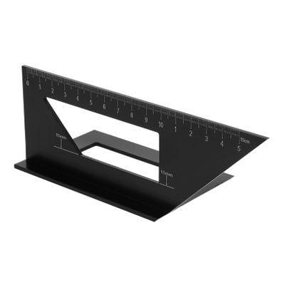 Gadpiparty 90-Degree Multifunctional T-Square for Woodworking, DIY, and Construction