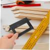 Gadpiparty 90-Degree Multifunctional T-Square for Woodworking, DIY, and Construction view 4