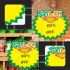 PLAFOPE 50-Piece Blank Price Labels for Retail Stores view 2