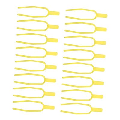KONTONTY 100 Plant Support Clips, PP Fork Clips