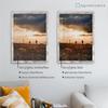 Skane MDF Frame for 61 x 86 cm Picture, White Vintage, with Acrylic Glass view 2