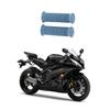 iplusmile 3-Pair Vintage TPU Bicycle Handlebar Grips, Non-Slip Ergonomic Shock-Absorbing, Blue view 2