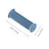 iplusmile 3-Pair Vintage TPU Bicycle Handlebar Grips, Non-Slip Ergonomic Shock-Absorbing, Blue view 3