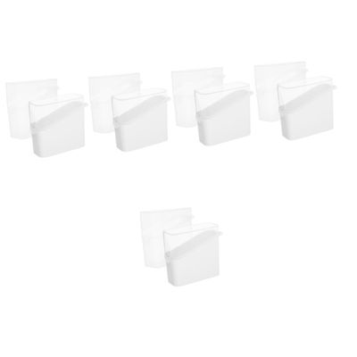 PRETYZOOM 10-Piece Cheese Slice Storage Boxes, Refrigerator Organizer, PP Butter Containers