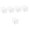 PRETYZOOM 10-Piece Cheese Slice Storage Boxes, Refrigerator Organizer, PP Butter Containers view 1