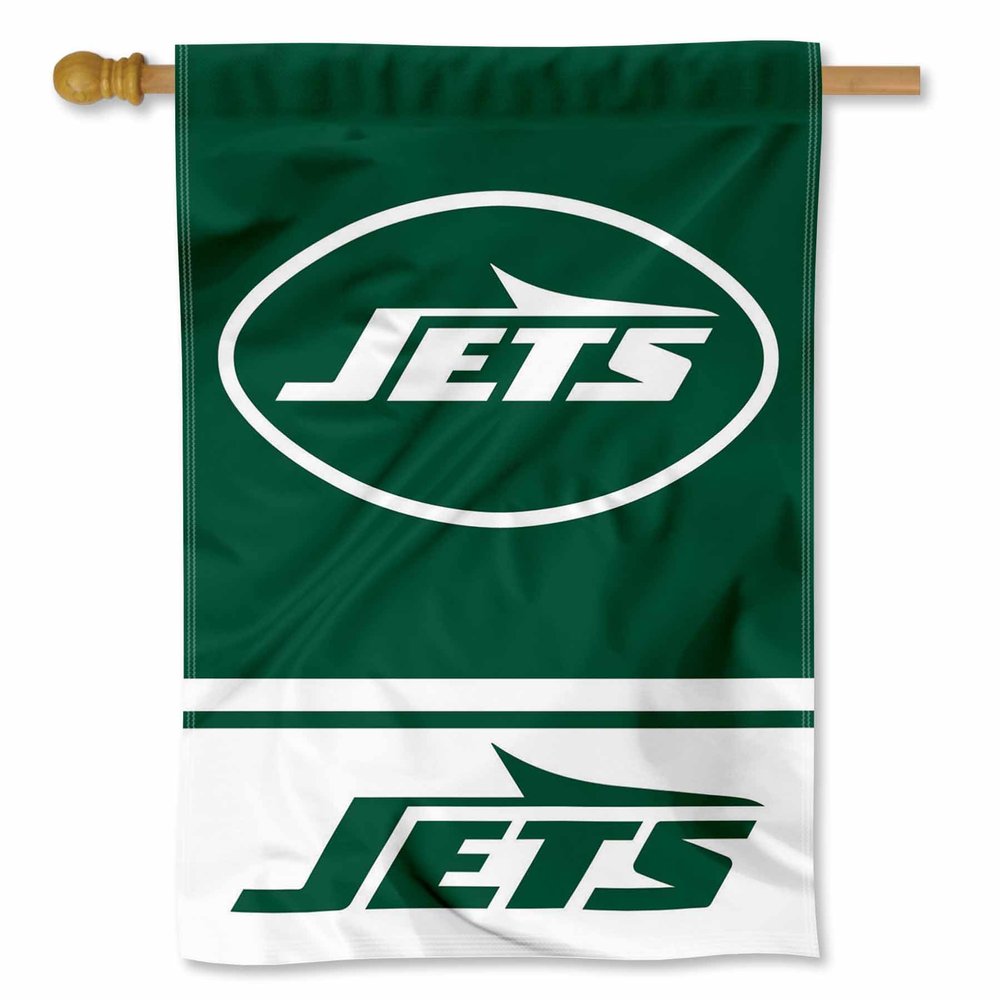 WinCraft Double-Sided New York Jets Logo Banner