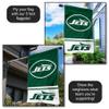 WinCraft Double-Sided New York Jets Logo Banner view 4
