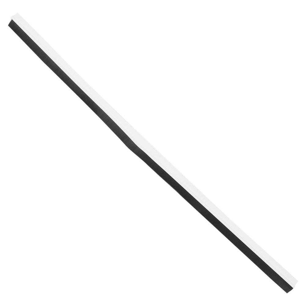ORFOFE Aluminum Alloy and PVC Door Bottom Seal, White