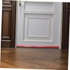 ORFOFE Aluminum Alloy and PVC Door Bottom Seal, White view 2