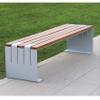 MANAFEEL Outdoor Park Bench with Backrest, 150 cm W view 4