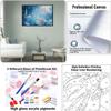 Paint by Numbers Kit for Adults and Children Ages 10+, 3 Brushes and Acrylic Paint, Unframed, 60 x 120 cm view 4