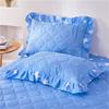 Extra-Deep Ruffled Bed Skirt, Microfiber Fitted Sheet, 200 x 220 cm view 3