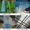 Weather-Resistant Outdoor Roof Panels, 0.8 mm Transparent Polycarbonate, 1.2 x 2 m view 2
