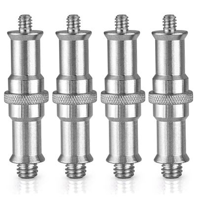 Pluuttiem 4-Pack 1/4" to 3/8" Male Thread Adapters