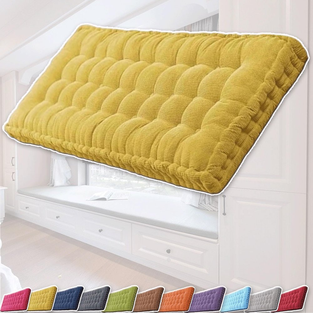 8–10 cm Thick Bench Cushion, 120 x 35 cm