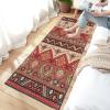 Siunwdiy Red Moroccan Runner Rug, 80 x 150 cm, Non-Slip, Washable view 4