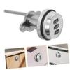Silver Zinc Alloy Cabinet Combination Lock, 10–20 mm view 2
