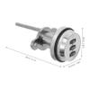 Silver Zinc Alloy Cabinet Combination Lock, 10–20 mm view 3