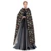 LPWTYCBV Brown Hooded Cloak with Horse Motif, Perfect for Halloween and Costume Parties view 4