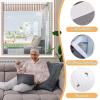 FYHDSH Self-Adhesive Window Insect Screen, White-A, 100 x 145 cm view 3