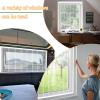 FYHDSH Self-Adhesive Window Insect Screen, White, 190 x 240 cm view 4