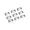 20-Piece 3 × 6 × 2.5 mm SMD Tactile Switches, 2-Pin, White/Red Button Head view 4
