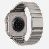 TECH PROTECT SteelBand Watch Band - Metal Replacement Band, Elegant Strap | Compatible with Apple Watch 4/5/6/7/8/SE/Ultra | Titanium view 2