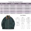 SRZYMJ Men's Long Thick Winter Coat view 4