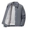 SRZYMJ Men's Wool Coat, Thick Winter Transitional Coat, Winter Coat, Parka, Transitional Jacket, Lightweight Casual Outdoor Functional Softshell, Sweat, Quilted and Fleece Jacket view 1