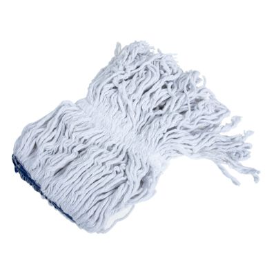 Washable Cleaning Mop Head for Wood and Floor Care, White