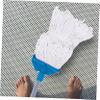Washable Cleaning Mop Head for Wood and Floor Care, White view 3