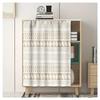 YYLDPFDC Cabinet Privacy Curtain, Under-Sink Curtain, Short Kitchen Curtain, No-Drill Installation, Opaque, Wrinkle-Free, 90 x 120 cm view 1