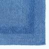 Homescapes Large Blue Bath Mat, XXL 70 x 120 cm, Premium Cotton Reversible Bath Rug view 2