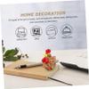 BCOATH Handmade Decorative Glass Chicken Ornament for Tabletop and Housewarming Decor view 2