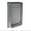 Cold Air Ventilation Grille for Fireplace/Stove, Fixed, 20 x 20 cm, Black view 4