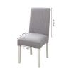 ZYHBBGXFC-XM Set of 2 Short-Back Bar Stool Covers, Solid White view 2