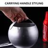 ENSDIEPLS Stainless Steel Ice Bucket with Carry Handle, 2 L, Gold view 4